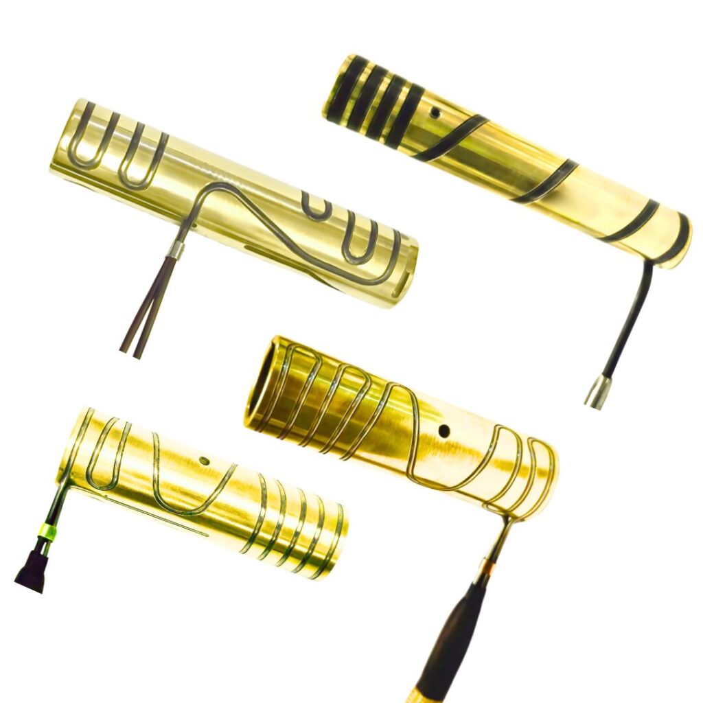 Pressed In Brass Coil Heaters